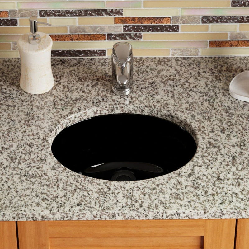 MR Direct Sinks And Faucets UPS Undermount Porcelain Sink, Black, No Additional Accessories - Image 2
