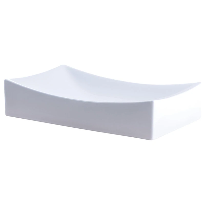 Novatto Modern White Porcelain Vessel Sink - Image 3