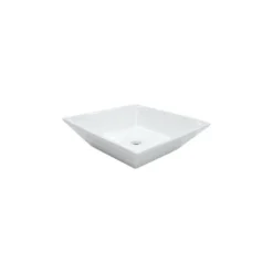 Kingston Brass Fauceture Vessel Sink, White