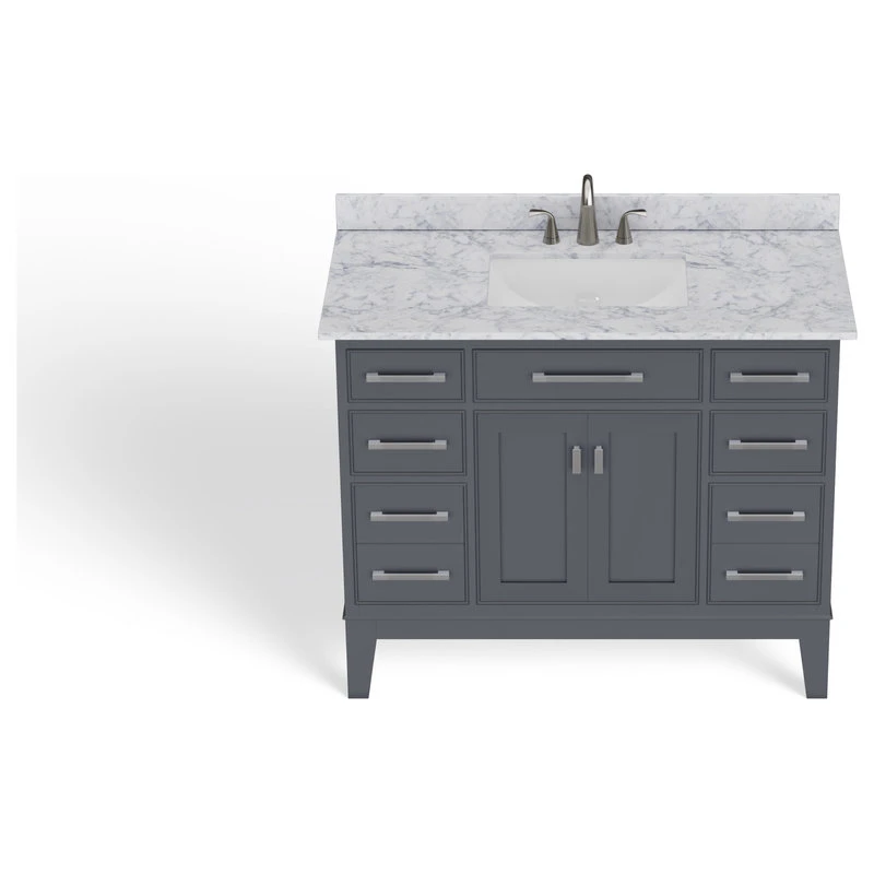 MOD The Fairmont Bathroom Vanity, Single Sink, 42", Maple Gray, Freestanding - Image 13