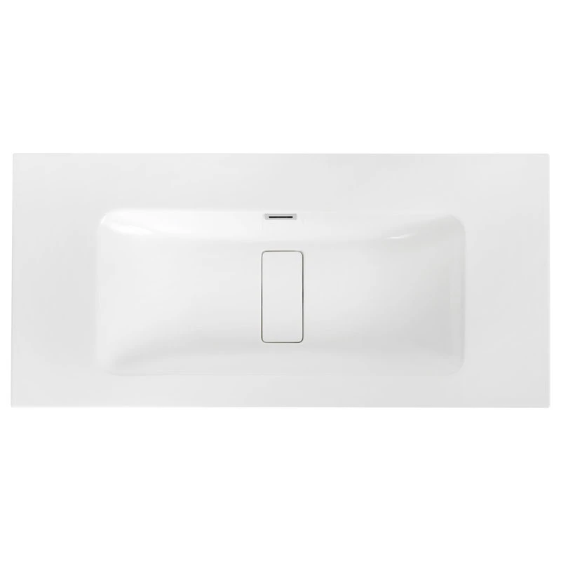 40" Solid Surface Resin Streamline K-1409-40 Vanity Top - Image 2