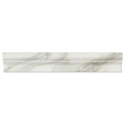 Oracle Tile And Stone Calacatta Gold Italian Calcutta Marble Honed Crown Mercer Molding Trim
