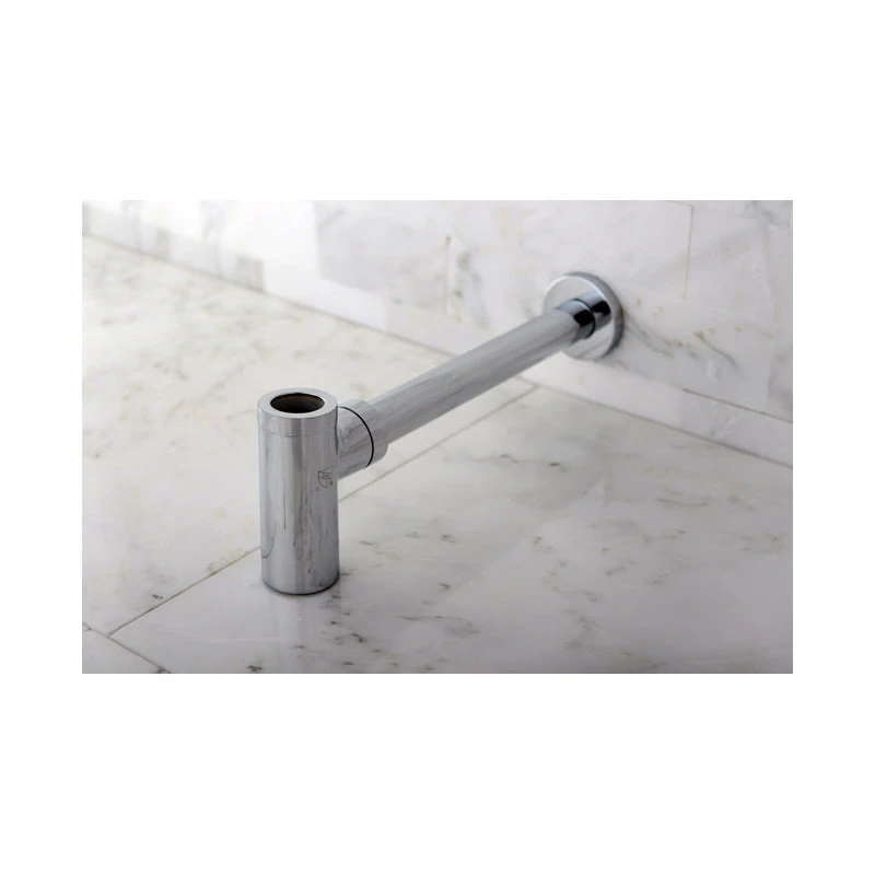 Kingston Brass DD810 Trimscape 4-13/16" Round Siphon Bottle Trap - Matte Black - Image 5