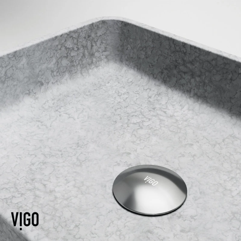 VIGO 16 In. L X 12 In. W Rectangular Bathroom Vessel Sink - Image 11