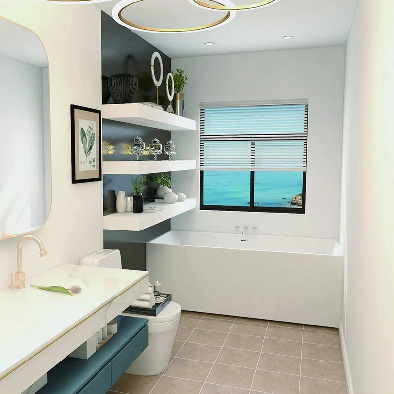 Vanity Art LLC Vanity Art 59" Freestanding Acrylic Bathtub - Image 13