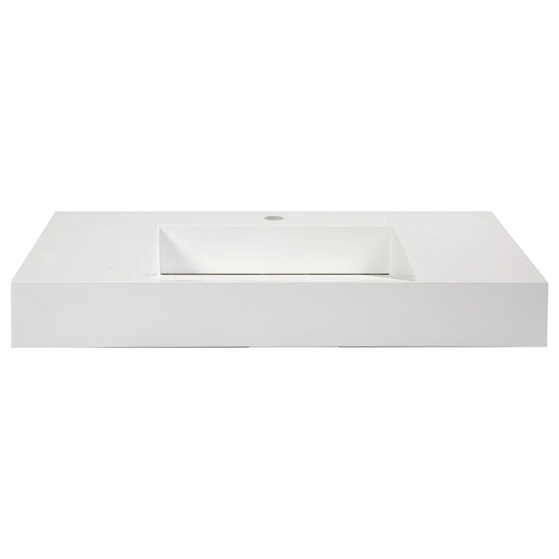 Aquamoon Venice Infinity Modern Bathroom Vessel Sink, 31 1/4" - Image 4