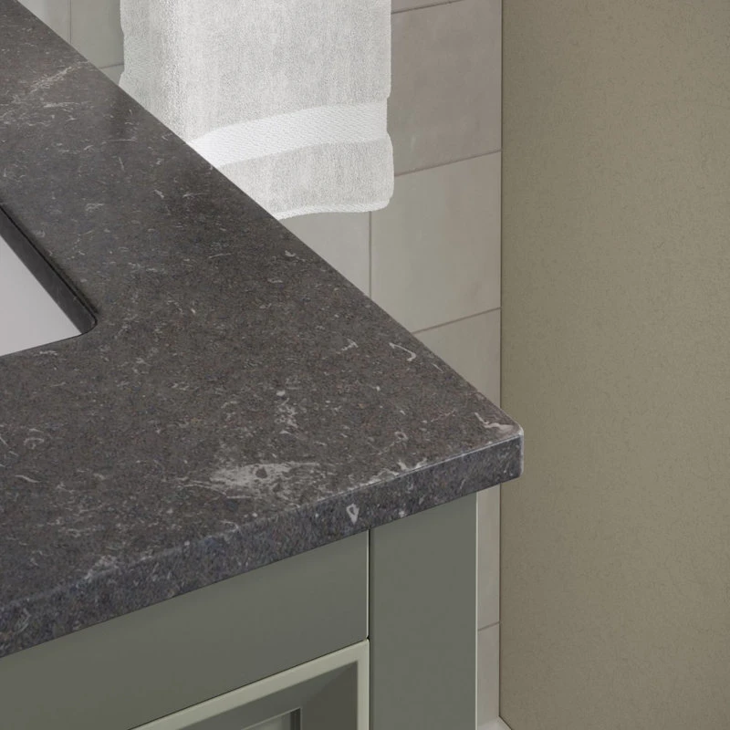 MOD Woodruff Bath Vanity, Double Sink, 54", Pewter Green, Freestanding - Image 6