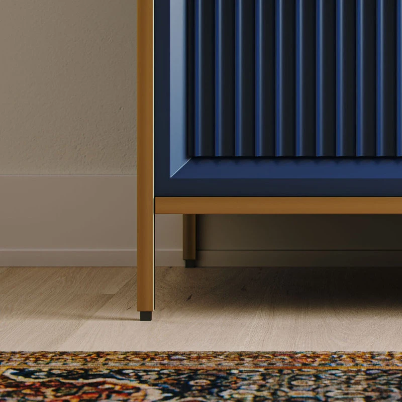 MOD The Everleigh Bathroom Vanity, Single Sink, 48", Royal Blue, Freestanding - Image 7