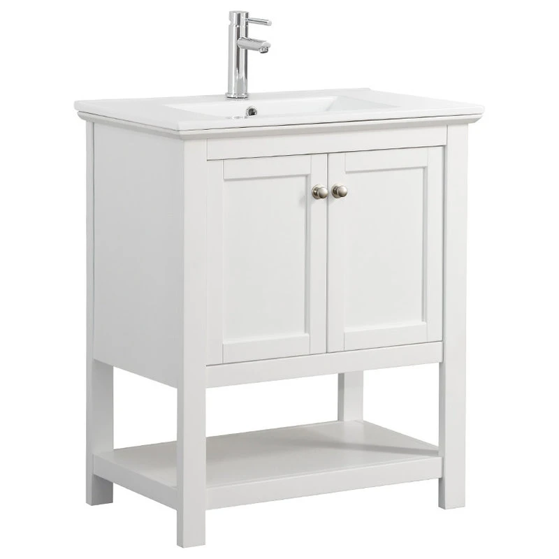 Fresca Manchester 30" White Vanity - Image 2