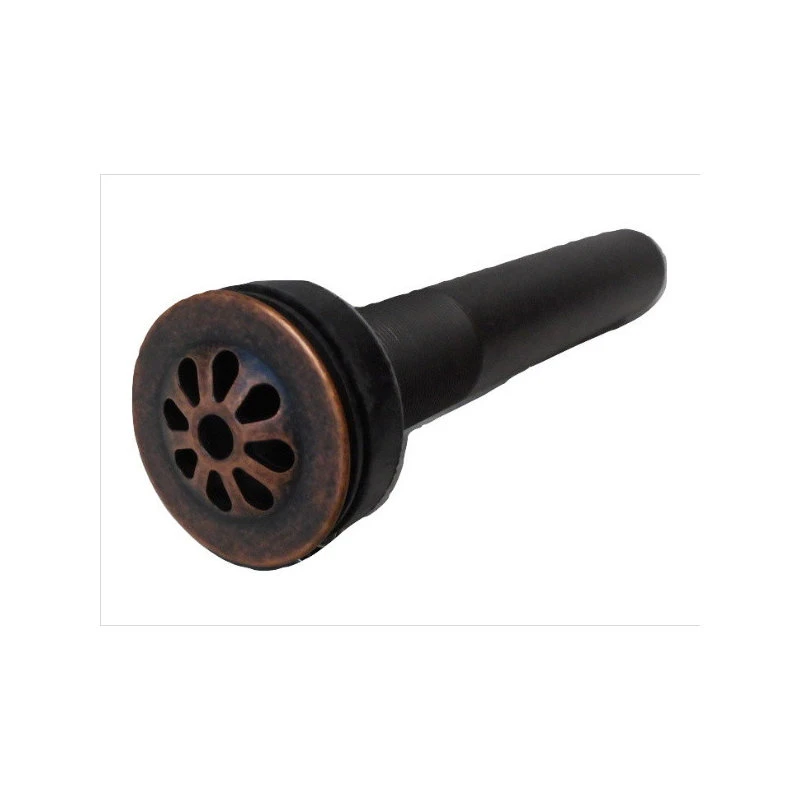 SimplyCopper Square 15" Mexican Copper Bath Sink With Daisy Drain - Image 3