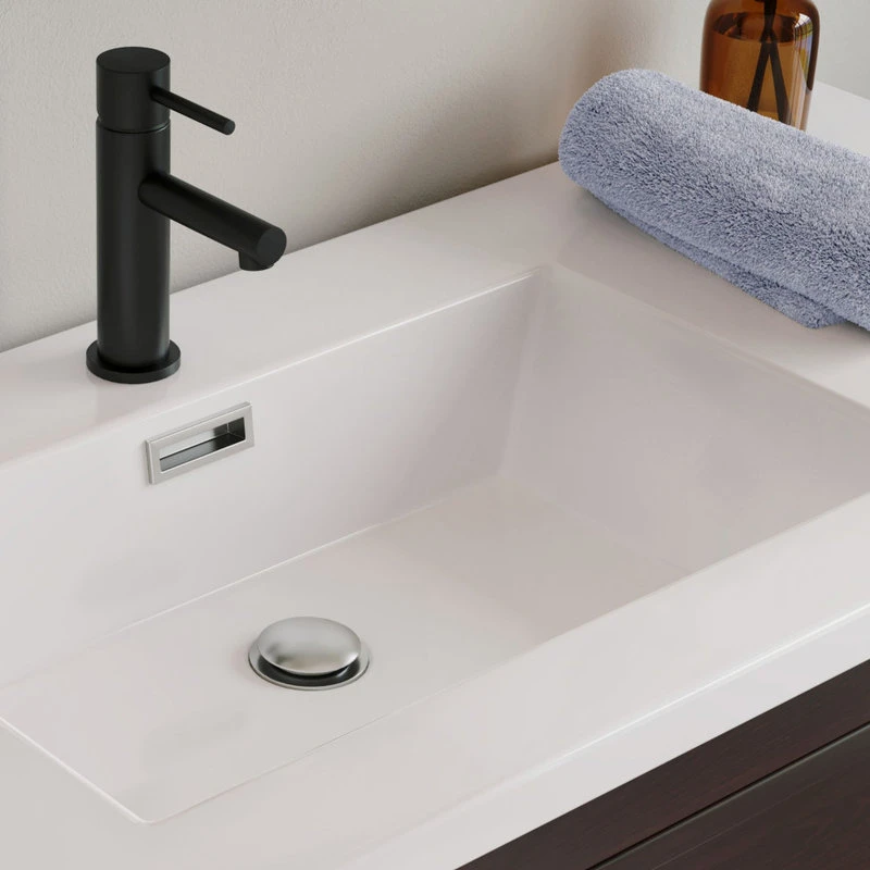 MOD The Shiloh Bathroom Vanity, Single Sink, 48", Dark Walnut, Freestanding - Image 4