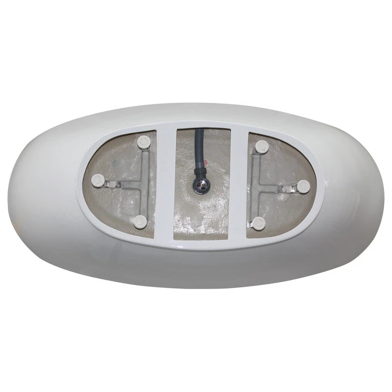 Vanity Art LLC Vanity Art Freestanding Acrylic Bathtub, 33.5"x 69" - Image 12