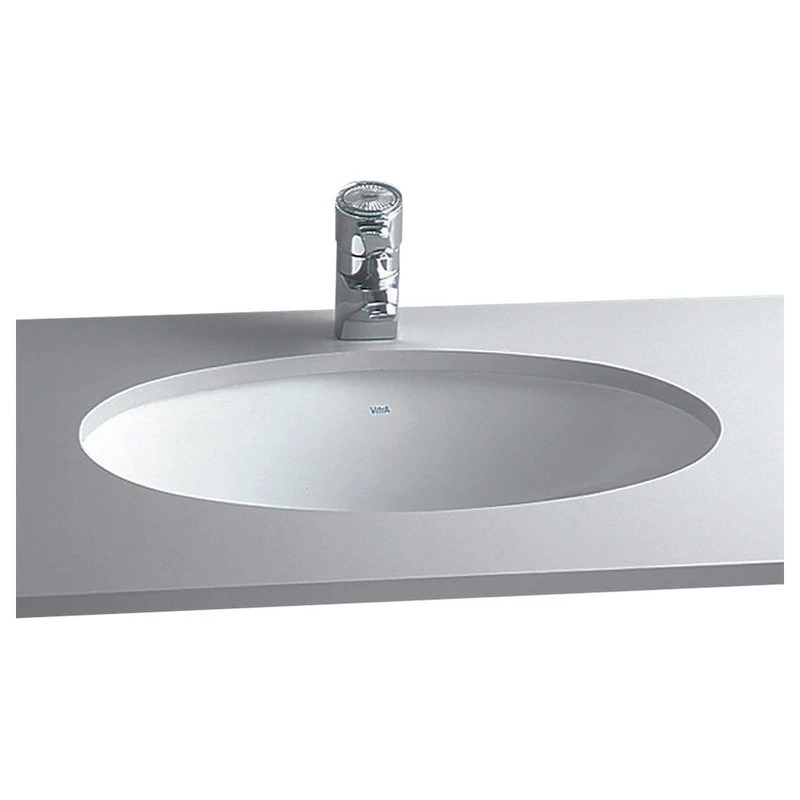 Cheviot Products Oval Undermount Sink, White, 18.5"