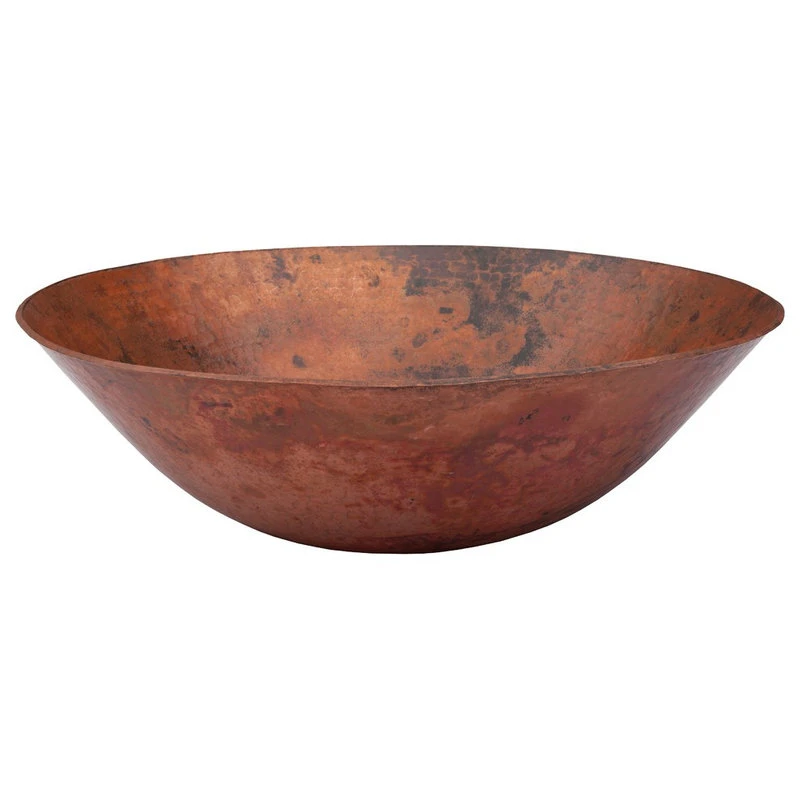 Novatto Catalonia Copper Vessel Sink, Natural