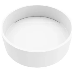 VIGO Montauk Round Matte StoneTM Vessel Bathroom Sink