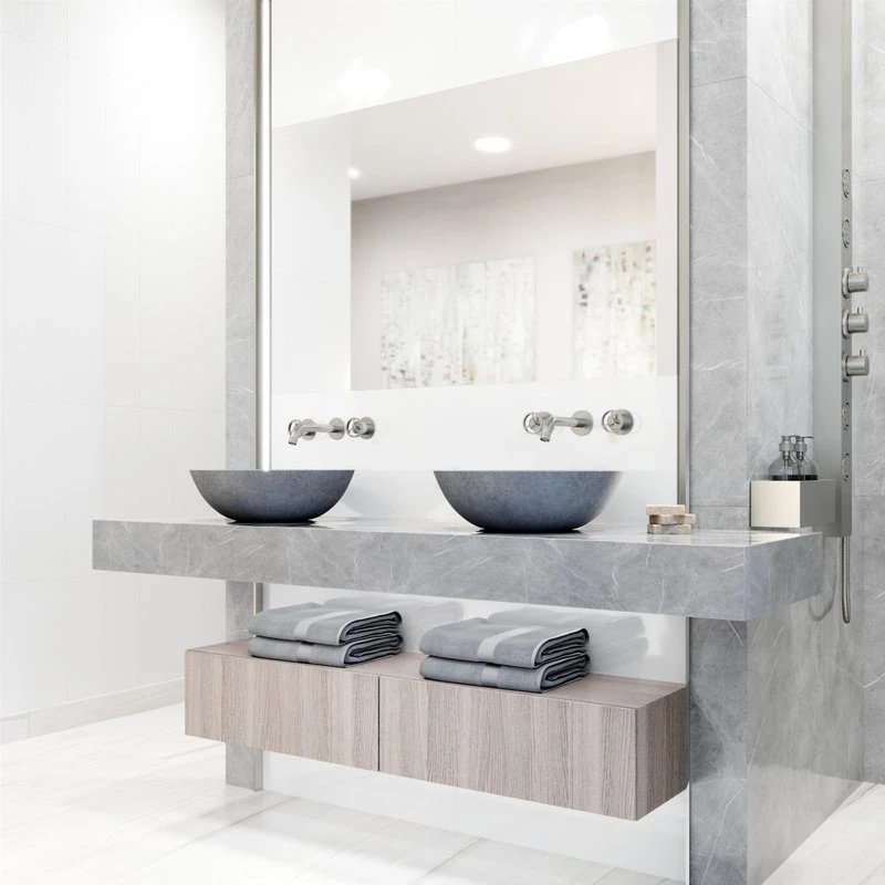 VIGO 16 In. X 16 In. Round Bathroom Vessel Sink - Image 5