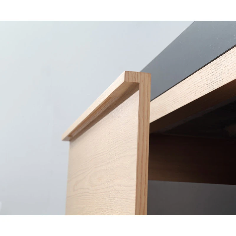 MOD Shoji Bath Vanity, Whitewash Oak, 60", Double Sink, Freestanding - Image 9