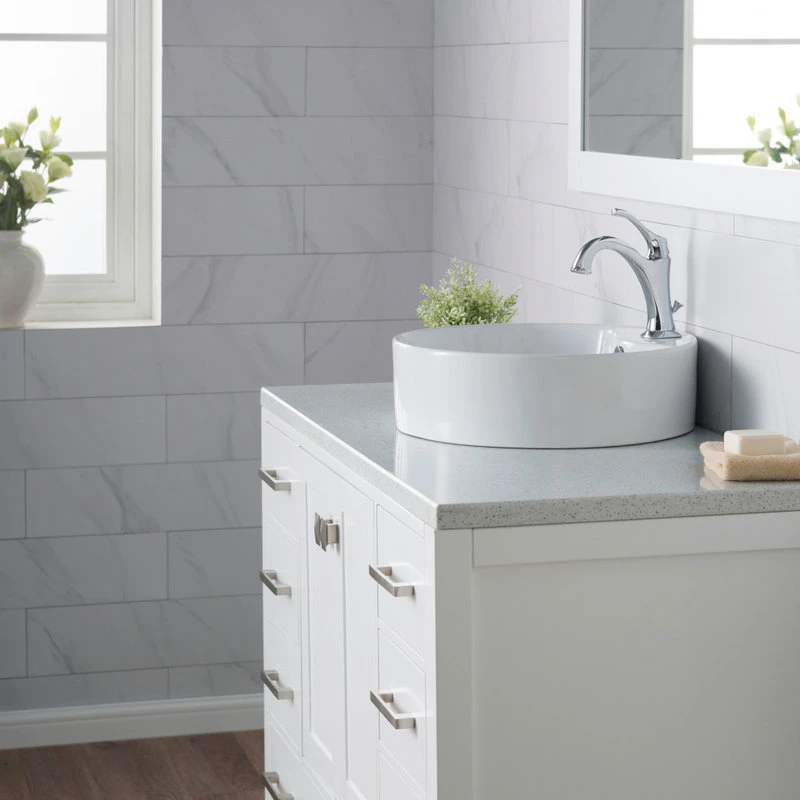 Kraus USA, Inc. Elavo Ceramic Round Vessel White Sink - Image 4