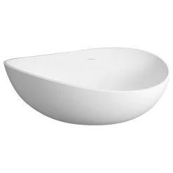 CLOVIS Solid Surface Freestanding Bathtub