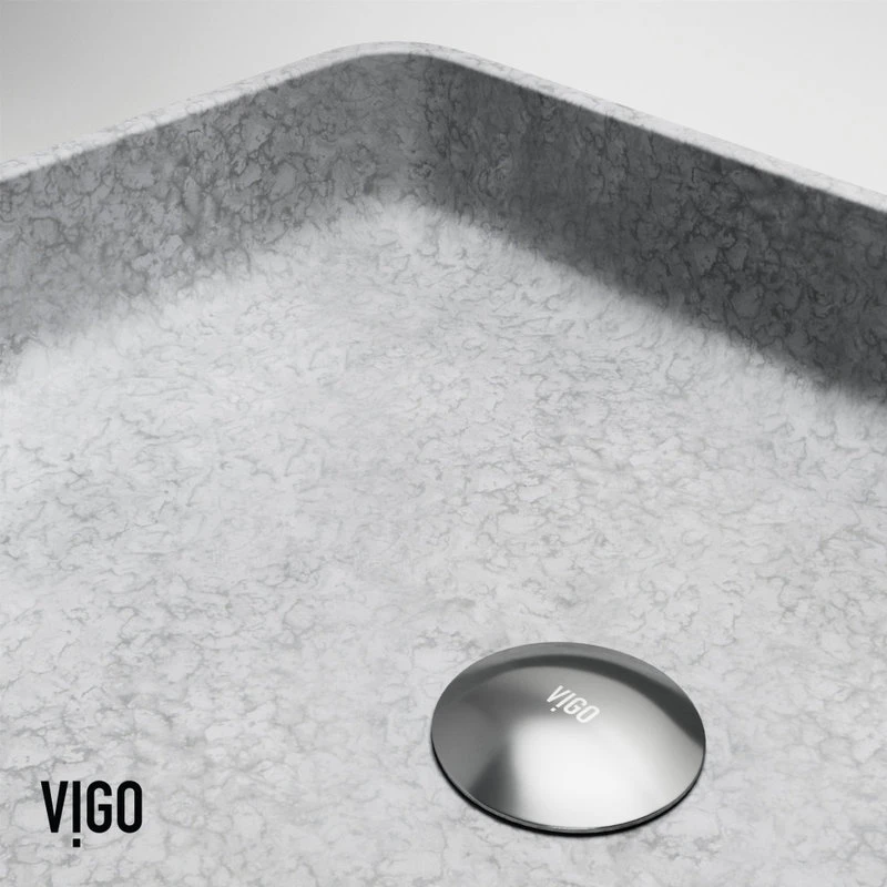 VIGO 19 In. X 14 In. Round Bathroom Vessel Sink - Image 11