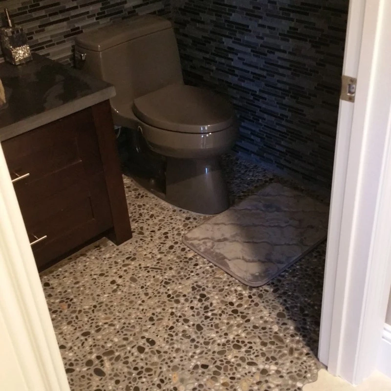 Pebble Tile Mosaics Natural River Rock Pebble Tile - Image 2