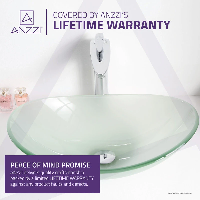 ANZZI Forza Series Deco-Glass Vessel Sink - Image 4