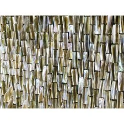 CHOIS Mosaic Home Decoration Walls Tiles Mother Of Pearl Shell Backsplash Tile Sticker