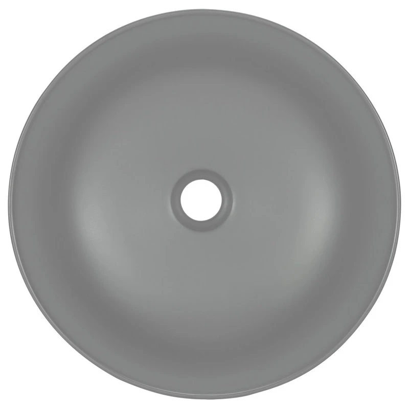 Swiss Madison Classe 16" Color Ceramic Sink In Matte Grey - Image 4