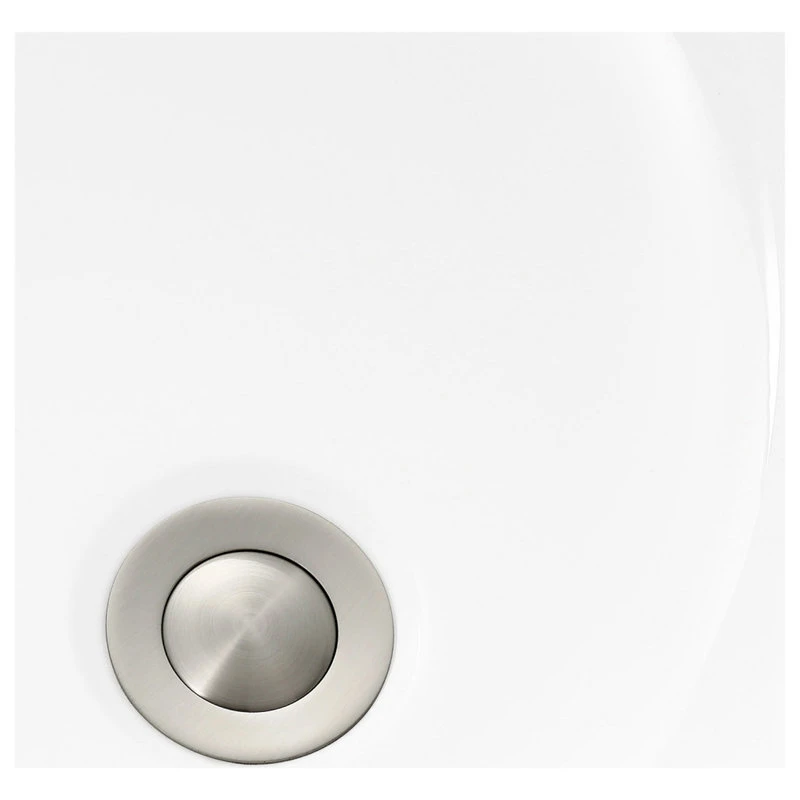 OVE Decors Isaac 58" Seamless White Acrylic Freestanding Slipper Bathtub - Image 11