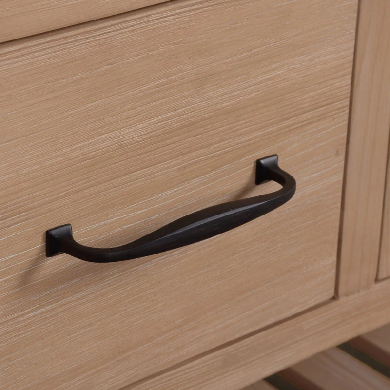 Ari Kitchen & Bath Marina 55" Bathroom Vanity, Driftwood Finish - Image 3