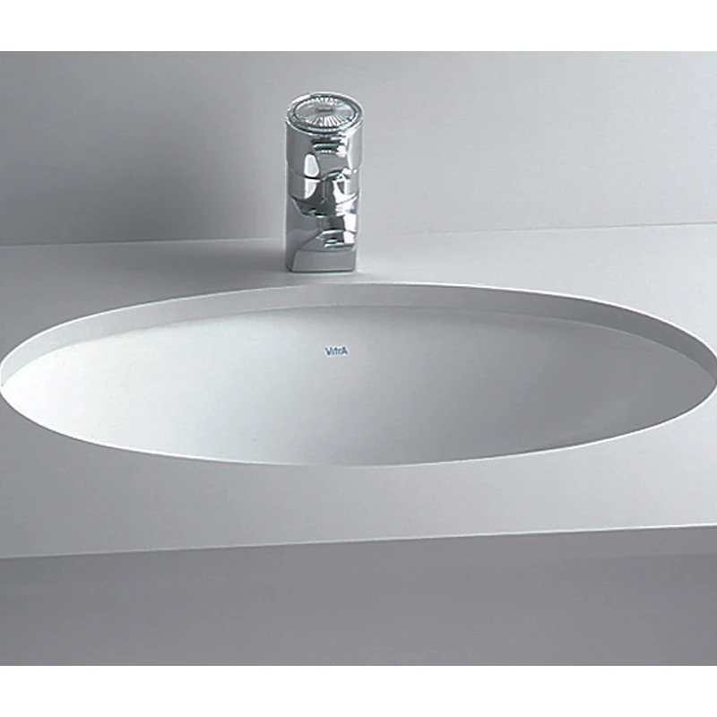 Cheviot Products Oval Undermount Sink, White, 18.5" - Image 2