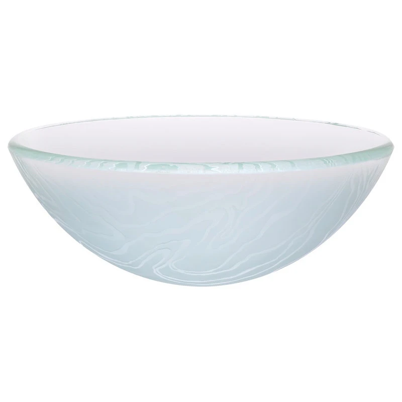 Novatto Gelo Glass Vessel Bathroom Sink