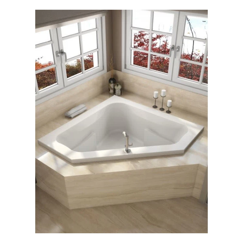 Jacuzzi® Official Jacuzzi J5D6060 WCR 1XX 60" X 60" Signature Corner Whirlpool - White - Image 4
