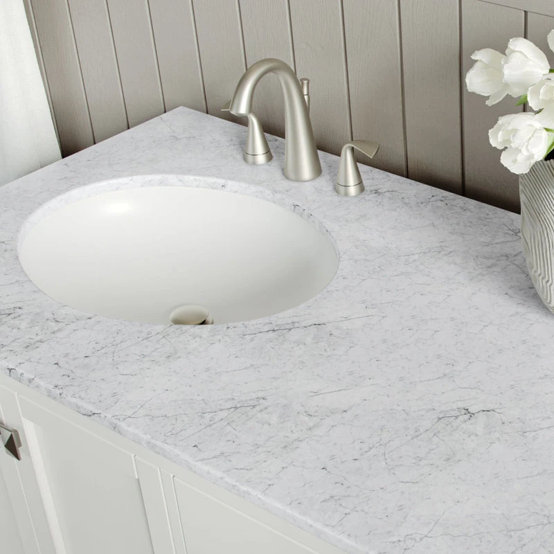 MOD Ellary Bath Vanity, White, 60", Double, With Mirror, Freestanding - Image 4