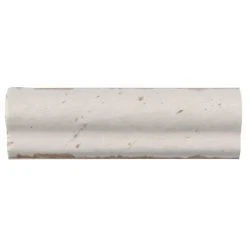 Merola Tile Artisan Ceramic Moldura Wall Trim Tile, Blanco