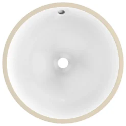 American Imaginations American Imagination 14.30"W Bathroom Undermount Sink, White