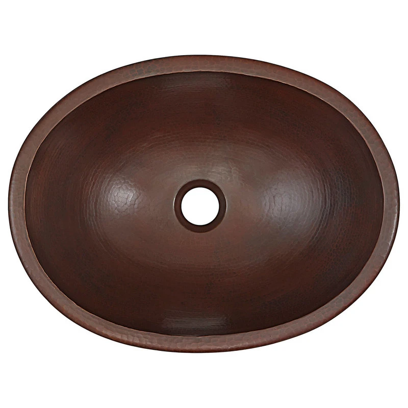 SINKOLOGY Schrodinger 17" Undermount Handmade Copper Bathroom Sink - Image 2