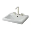 Cheviot Products Camilla Semi-Recessed Sink, 8" Faucet Drilling
