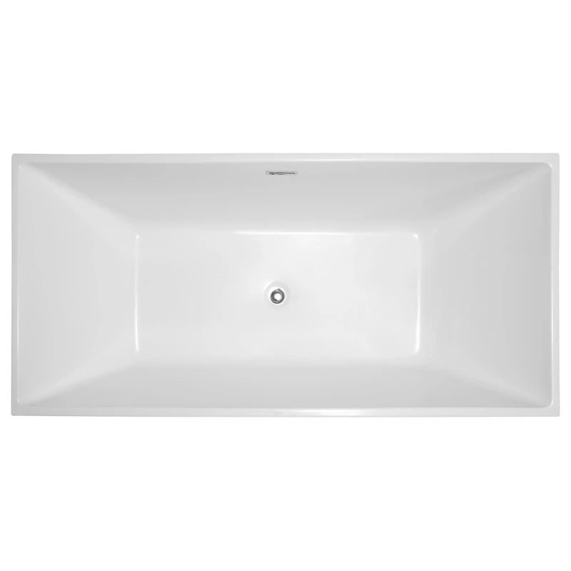 Vanity Art LLC Vanity Art 59" Freestanding Acrylic Bathtub - Image 14