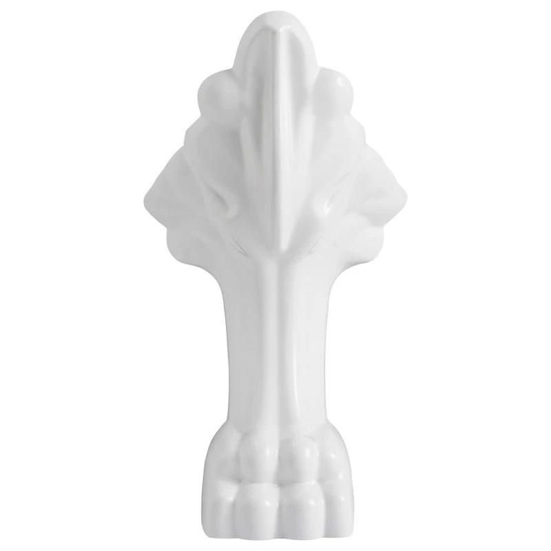 Streamline 61" Soaking Clawfoot Tub With Internal Drain, White - Image 4