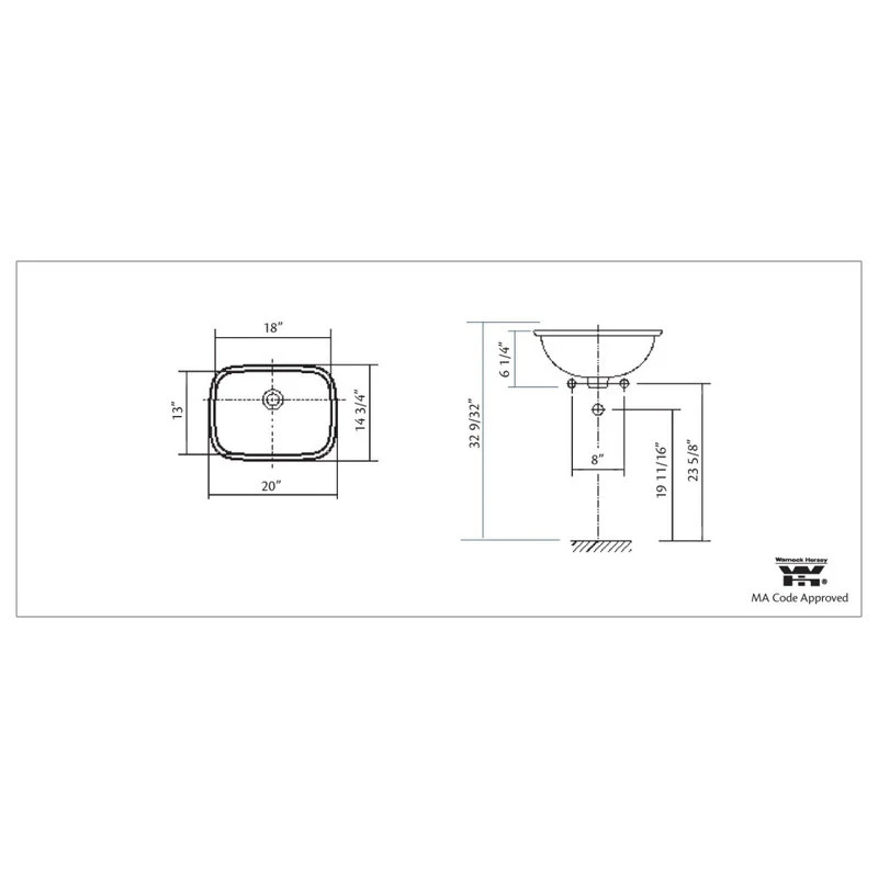 Cheviot Products Ibiza Undermount Sink - Image 3