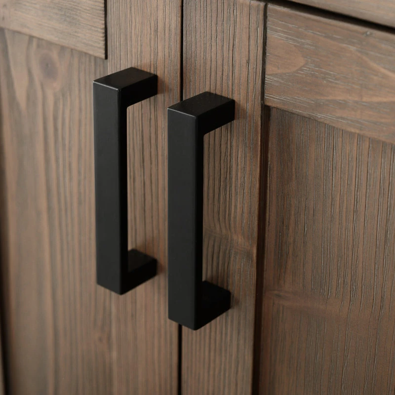 Urban Furnishing Harvey Farmhouse Bathroom Sink Vanity Brown Spruce, 30" - Image 8