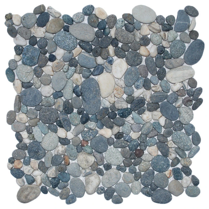 Pebble Tile Mosaics Natural River Rock Pebble Tile