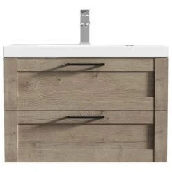 Flairwood Decor The Cosmo Wall Mounted Modern Bathroom Vanity, Eve, 30"