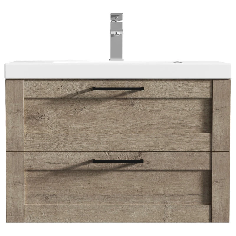 Flairwood Decor The Cosmo Wall Mounted Modern Bathroom Vanity, Eve, 30"