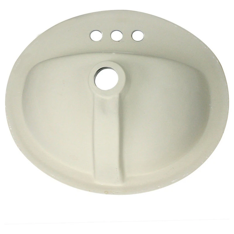 Nantucket Sinks 20.25" Drop-In Ceramic Vanity Sink - Image 2