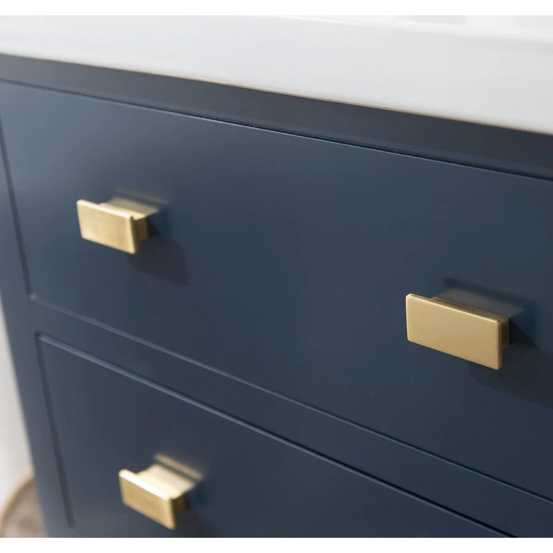 Water Creation 24" Single Vanity With Drawer, Monarch Blue - Image 6