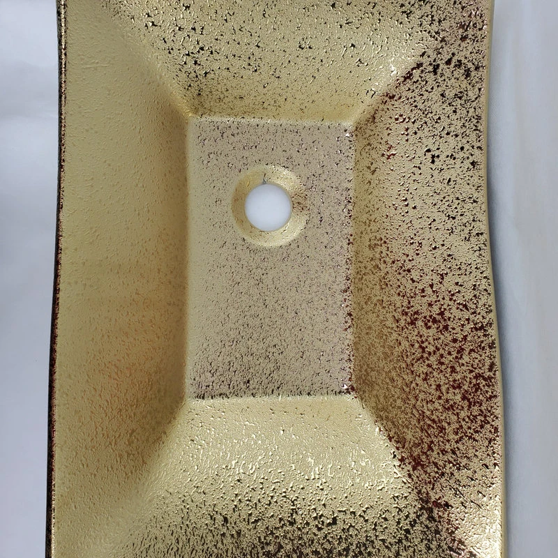 American Imaginations American Imagination 20.08"W Bathroom Vessel Sink, Gold - Image 4