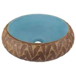 MR Direct Sinks And Faucets Artisan Ceramic Vessel Sink, Sink Only, No Additional Accessories