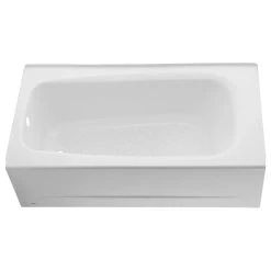 American Standard Brands American Standard 60 Inch By 32 Integral Apron Bathtub In White, 2460.002.020